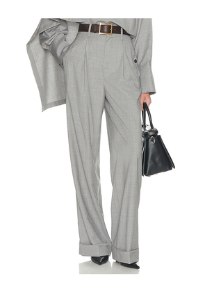 Helsa The Paperbag Trouser in Grey. Size M. Also in XXS, XS, L.