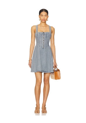 HEARTLOOM Alison Dress in Blue. Size S. Also in XS, XL.