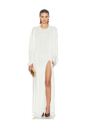 Helsa Charlene Duster in Cream. Size M. Also in XS, S, L, XL.