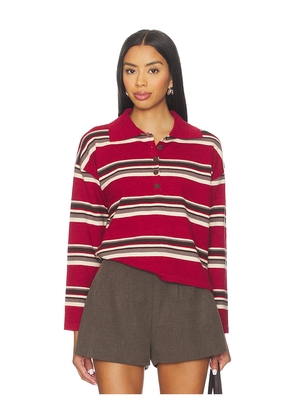 HEARTLOOM Joyce Sweater in Red. Size M. Also in S, XS, L, XL.