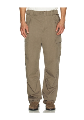 SIMKHAI Garrett Wide Leg Cargo Pants in Olive. Size M. Also in L, XXL.