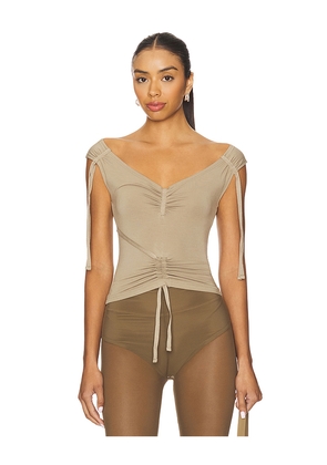 I.AM.GIA Asha Top in Beige. Size S. Also in XS.