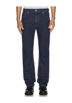 FRAME Modern Straight Jean in Blue. Size 30. Also in 31, 32, 33, 34.