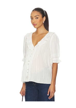 HATCH The Lou Lou Nursing Blouse in White. Size 2. Also in 3, 4.