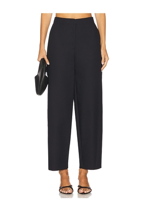 SIMKHAI Waldon Curved Leg Pant in Black. Size 4. Also in 8.