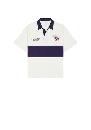 Guess Jeans Rugby Polo in White. Size M. Also in L.