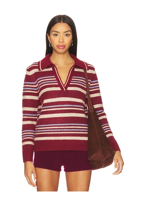 HEARTLOOM Pesha Sweater in Brick. Size M. Also in XS, S, L, XL.