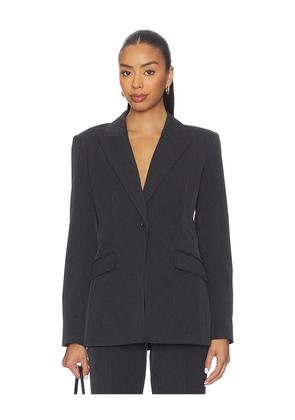 Good American Essential Suiting Sculpted Blazer in Grey. Size M. Also in XS, S, L, XXXXL/4X.