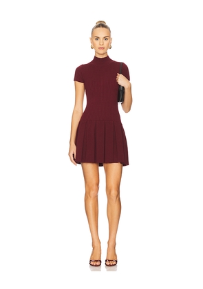 HEARTLOOM Polina Dress in Wine. Size M. Also in XS, S, XL.
