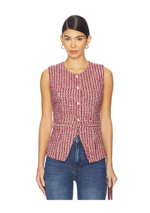 HEARTLOOM Chase Vest in Pink. Size M. Also in XS, S, L, XL.