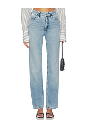 Good American Soft Tech Good True Straight Jeans in Blue. Size 16. Also in 00, 8.