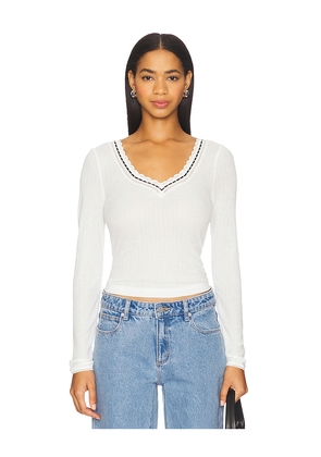 Free People Only You Long Sleeve in Ivory. Size S. Also in L, XL, XS.