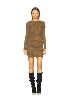 Isabel Marant Etoile Denise Dress in Green. Size 36/4. Also in 34/2, 38/6.