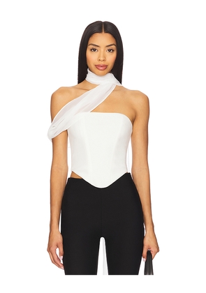 For Love & Lemons Capri Top in White. Size M. Also in XS, S, XL.