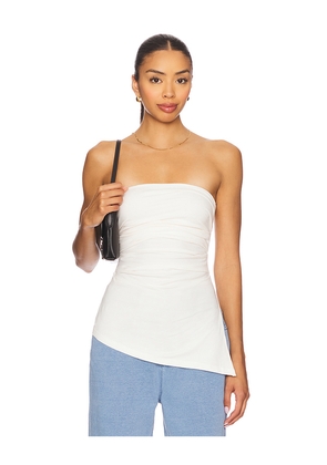 Good American Super Stretch Jersey Tube Top in White. Size M. Also in XS, S.