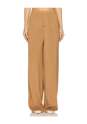 Guest In Residence Everywear Pant in Brown. Size S. Also in M, XS.