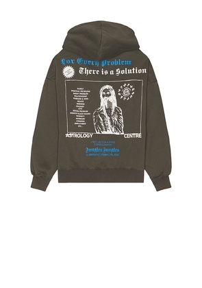 Jungles Solutions Hoodie in Grey. Size M. Also in S, L, XL/1X.