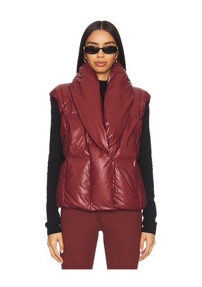 Goldbergh Balou Bodywarmer in Burgundy. Size 36/4. Also in 34/2, 38/6, 40/8, 42/10.