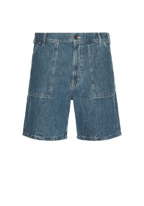 Jeanerica Genua Worker Chino Shorts in Blue. Size 31. Also in 30, 34, 36.