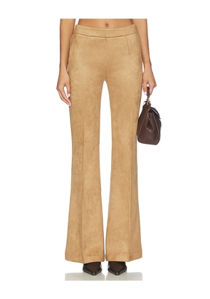 Generation Love Wesley Faux Suede Pants in Brown. Size 4. Also in 2, 6.