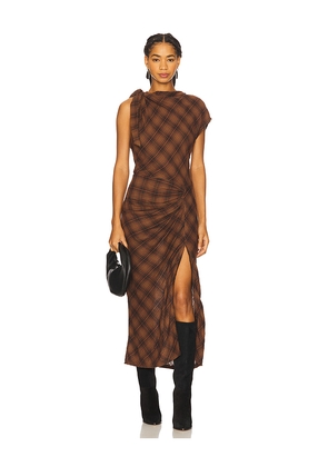 Isabel Marant Etoile Naerys Dress in Brown. Size 36/4. Also in 38/6.
