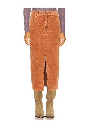 Isabel Marant Etoile Odalie Skirt in Rust. Size 36/4. Also in 40/8, 42/10.