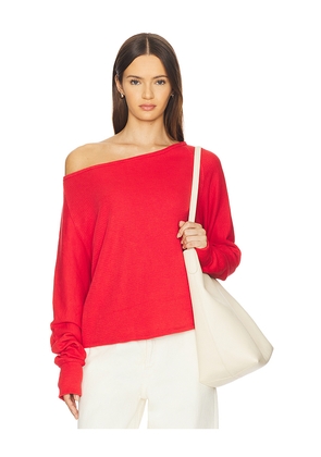 Free People Jess Long Sleeve in Red. Size M. Also in L, XS.