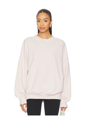 Free People x We The Free Palm Springs Turtleneck In Mauve Chalk in White. Size S. Also in XS, M.