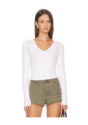 Free People x We The Free Neria Long Sleeve In Clean Ivory in Ivory. Size M. Also in L, XL.