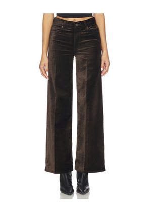 FRAME Le Slim Palazzo Pant in Brown. Size 27. Also in 25, 29, 30.