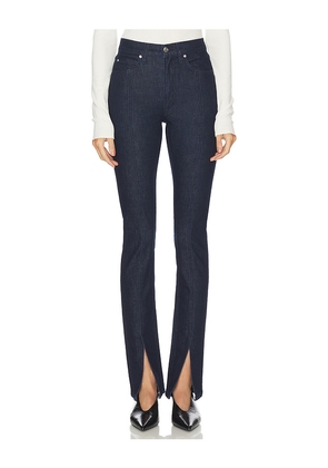 GRLFRND Bryn Split Hem in Blue. Size 24. Also in 25, 26, 27, 30.