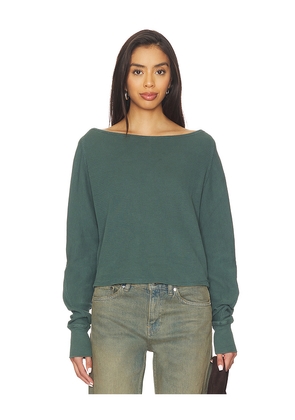 Free People x We The Free Jess Long Sleeve In Seamoss in Green. Size M. Also in L, S.