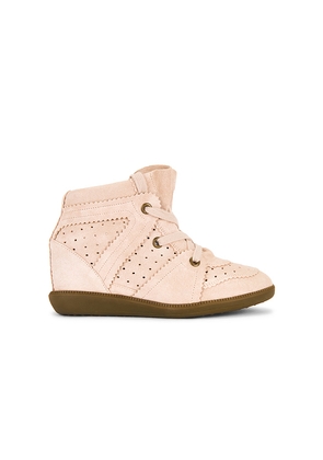 Isabel Marant Bobby Sneaker in Pink. Size 37. Also in 38, 39, 40, 41.