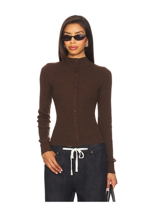 Geel Mylah Top in Brown. Size S. Also in XS, M.