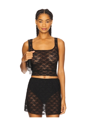 Hanky Panky x Lexi Wood Alina Cami Top in Black. Size M. Also in L, S, XS.