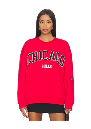 Hype and Vice Chicago Bulls Offside Sweatshirt in Red. Size S. Also in XS.