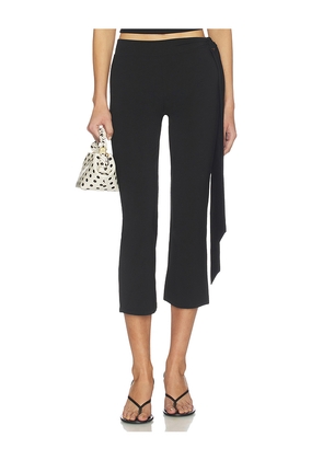 Frankies Bikinis Jay Modal Capri in Black. Size L. Also in S, XXS, XS, M.