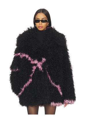 Jakke Cocoon Coat in Black. Size S. Also in M, XS.