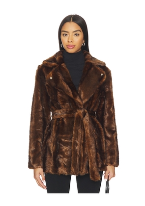 Jakke Paley Coat in Chocolate. Size M. Also in L.