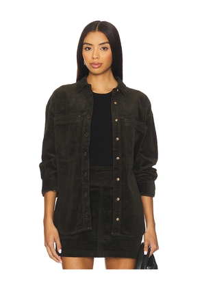 HEARTLOOM Tilly Shirt in Brown. Size M. Also in XS, S, L, XL.