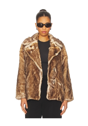 Jakke Rita Coat in Brown. Size M. Also in L, S, XS.