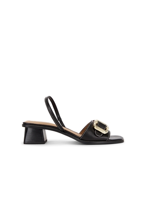 Flattered Jojo Sandal in Black. Size 36. Also in 37, 38, 39, 40.