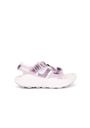 HOKA Infini Hike TC Sandal in Lavender. Size 6. Also in 10, 6.5, 7, 7.5, 8, 8.5, 9, 9.5.