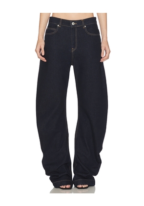 HAELO Banana Twist Flare Jean in Blue. Size 24. Also in 26, 25, 27, 28, 29, 32.