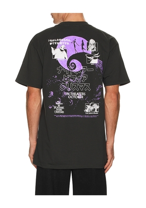 HUF x The Nightmare Before Christmas Nightmare Tee in Black. Size M. Also in S, L, XL/1X.