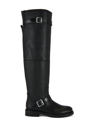 SIMKHAI Noah Over-the-Knee Boot in Black. Size 37. Also in 36, 38, 40.