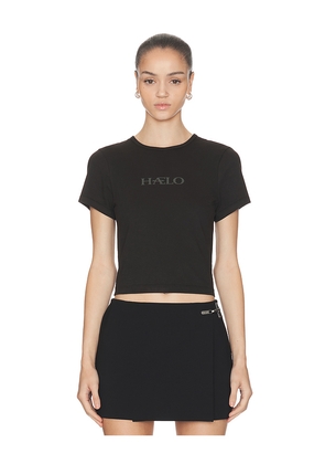 HAELO Id Tee in Black. Size M. Also in L, S, XL, XS, XXS.