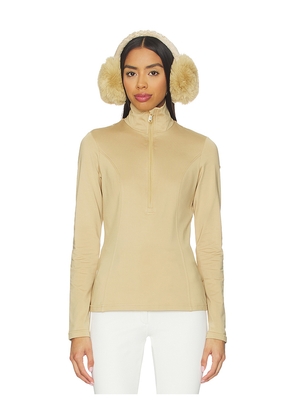 Goldbergh Serena Ski Pully in Tan. Size S. Also in M, XXS.