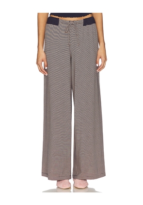 Free People x Intimately Out And About Pant in Navy. Size M. Also in XS, S, L, XL.