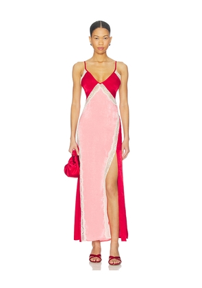 Free People Some Kind Of Love Maxi Slip Dress in Pink. Size M. Also in XS, S, XL.